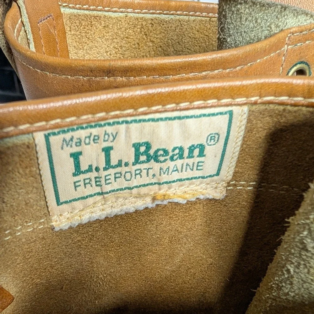 L.L.Bean Maine Hunting Shoe Mens 10M Brown 10